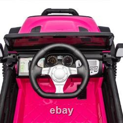 24V 400W Kids Ride On Truck Electric Jeep Car Vehicle With Music Bluetooth Remote