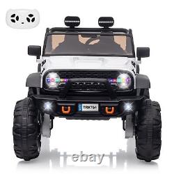 24V Electric Ride On Cars for Kids 2 Seats Truck Toys Gifts with Remote Control