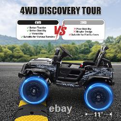 24V Kids Ride On Car 2 Seater Electric Vehicle Toy Truck Jeep withRemote Control