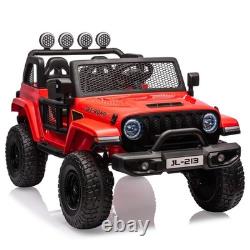 24V Kids Ride On Car 2 Seater Electric Vehicle Toy Truck Jeep with Remote Control