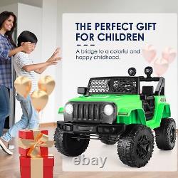 24V Kids Ride On Car 2 Seaters 2x200W Electric Vehicle Truck Bluetooth with 77