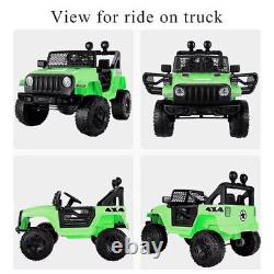 24V Kids Ride On Car 2 Seaters 2x200W Electric Vehicle Truck Bluetooth with 77