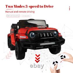 24V Kids Ride On Car Children Electric 2-Doors Vehicle Remote with MP3 & LED Light