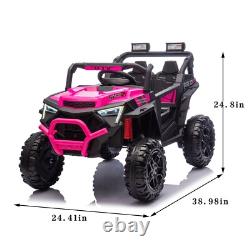24V Kids Ride On Car Electric UTV Off-Road Vehicle Power Toy 4 Wheeler with Remote