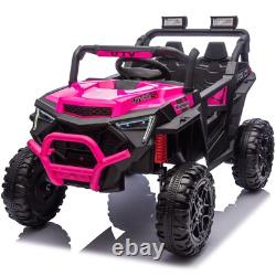 24V Kids Ride On Car Electric UTV Off-Road Vehicle Power Toy 4 Wheeler with Remote
