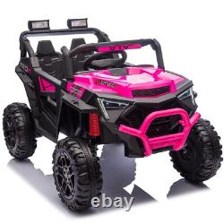 24V Kids Ride On Car Electric UTV Off-Road Vehicle Power Toy 4 Wheeler with Remote