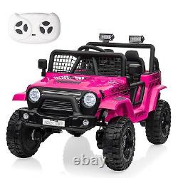 24V Kids Ride On Car Electric Vehicle Jeep Toy Truck Jeep withRemote Control