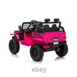 24V Kids Ride On Car Electric Vehicle Jeep Toy Truck Jeep withRemote Control