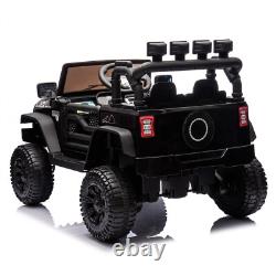 24V Kids Ride On Truck 400W Electric Jeep Car Vehicle With Music Bluetooth Remote