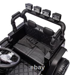 24V Kids Ride On Truck 400W Electric Jeep Car Vehicle With Music Bluetooth Remote