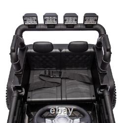 24V Kids Ride On Truck 400W Electric Jeep Car Vehicle With Music Bluetooth Remote