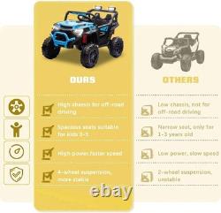 24V Kids Ride On UTV 400W Electric Car Vehicle Toy 4 Wheeler Off-Road Car Remote