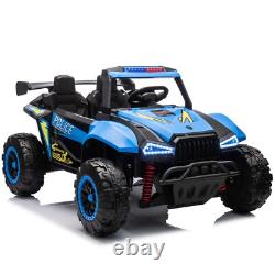 24V Kids Ride On UTV Electric Car Vehicle 4 Wheeler Off-Road Toy with Remote Blue