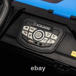24V Kids Ride On UTV Electric Car Vehicle 4 Wheeler Off-Road Toy with Remote Blue