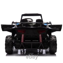 24V Kids Ride On UTV Electric Car Vehicle 4 Wheeler Off-Road Toy with Remote Blue