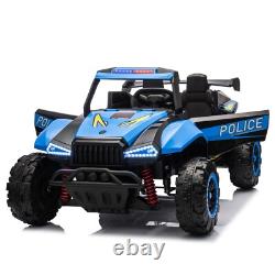 24V Kids Ride On UTV Electric Car Vehicle 4 Wheeler Off-Road Toy with Remote Blue