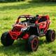 24v Kids Ride On Utv Off-road Car 4 Wheeler Electric Vehicle Toy With Remote Red