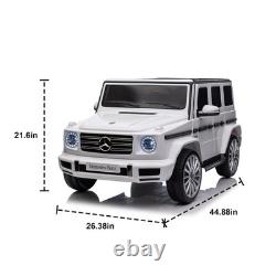 24V Kids Ride on Car Licensed Mercedes-Benz G500 Electric Vehicle Toy with Remote