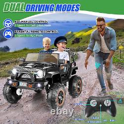 24V Ride On Car 2WD/4WD Switchable 4 Wheels Toy Car Off-Road Electric Vehicles