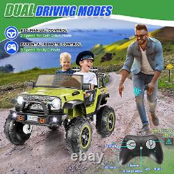 24V Ride On Car 2WD/4WD Switchable 4 Wheels Toy Car Off-Road Electric Vehicles