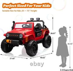 24V Ride On Car Truck Kids 2 Seater Powerful Electric Vehicle Truck Toy 3 Speeds