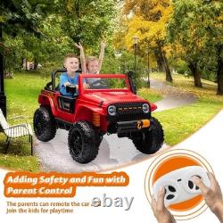 24V Ride On Car Truck Kids 2 Seater Powerful Electric Vehicle Truck Toy 3 Speeds