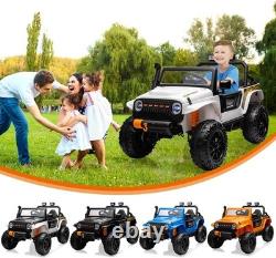 24V Ride On Car Truck Kids 2 Seater Powerful Electric Vehicle Truck Toy 3 Speeds