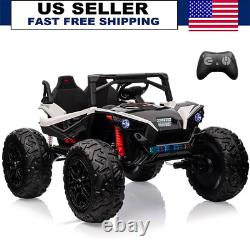 24V Ride on Car Truck for Kids 2 Seats Electric Vehicle Toy, LED Light withRemote