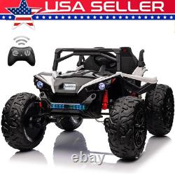 24V Ride on Car Truck for Kids 2 Seats Electric Vehicle Toy, LED Light withRemote