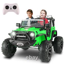 24V Ride on Truck 2Seaters Electric Car Vehicle Toy for Kids with Parent Remote