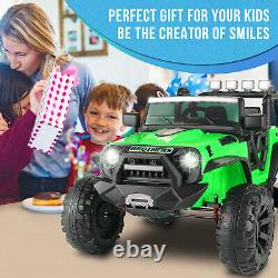 24V Ride on Truck 2Seaters Electric Car Vehicle Toy for Kids with Parent Remote