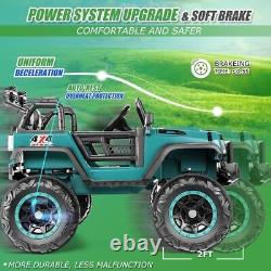 24V Ride on Truck 2Seaters Electric Car Vehicle Toy for Kids with Parent Remote