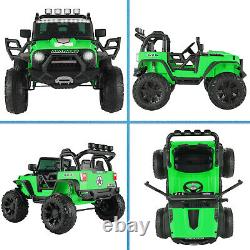 24V Ride on Truck 2Seaters Electric Car Vehicle Toy for Kids with Parent Remote