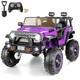 24v Ride On Truck, 2 Seater Electric Car Vehicle Toy For Kids With Parent Remote