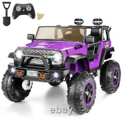 24V Ride on Truck, 2 Seater Electric Car Vehicle Toy for Kids with Parent Remote