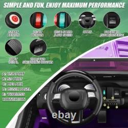 24V Ride on Truck, 2 Seater Electric Car Vehicle Toy for Kids with Parent Remote