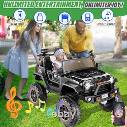 24V Ride on Truck 2 Seater Electric Car Vehicle Toy for Kids with Parent Remote