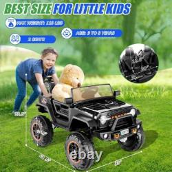 24V Ride on Truck 2 Seater Electric Car Vehicle Toy for Kids with Parent Remote