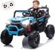 24v Ride On Utv Electric Car Vehicle Toy 400w With Remote Control For Kids Blue