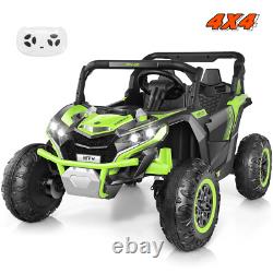 24V Ride on UTV for Kids 2WD/4WD Switchable 2 Seater Electric Vehicle Car Toy