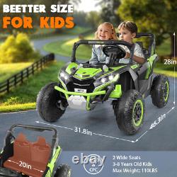 24V Ride on UTV for Kids 2WD/4WD Switchable 2 Seater Electric Vehicle Car Toy