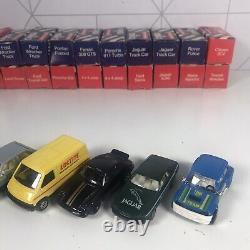 27 Corgi Die Cast Model Vehicles Toy Cars Vintage With Boxes