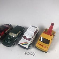 27 Corgi Die Cast Model Vehicles Toy Cars Vintage With Boxes