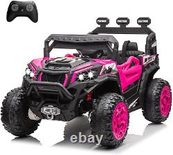 2WD/4WD Battery Powered Kids Car, 24V Ride on Toy Car WithRemote Control off Road