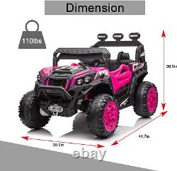 2WD/4WD Battery Powered Kids Car, 24V Ride on Toy Car WithRemote Control off Road