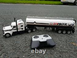 2.4GZ Lorry Truck Oil Tanker Transport Vehicle 46cmL Radio Remote Control Car