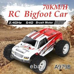 2.4G 1/18 RC Cars 4x4 4WD 43+MPH High Speed Electric Monster Vehicle Brushed