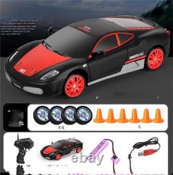 2.4G Drift Rc Car 4WD RC Drift Car Toy Remote Control GTR Model AE86 Vehicle Car