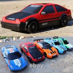 2.4G Drift Rc Car 4WD RC Drift Car Toy Remote Control GTR Model AE86 Vehicle Car