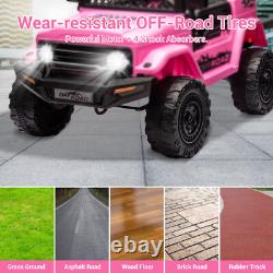 2 Seater 12V Kids Ride On Car Electric Vehicle Toy Truck Jeep with Remote Control